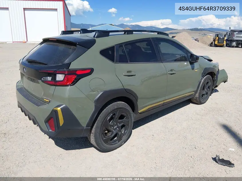 2024 Subaru Crosstrek Sport VIN: 4S4GUHF64R3709339 Lot: 45598195