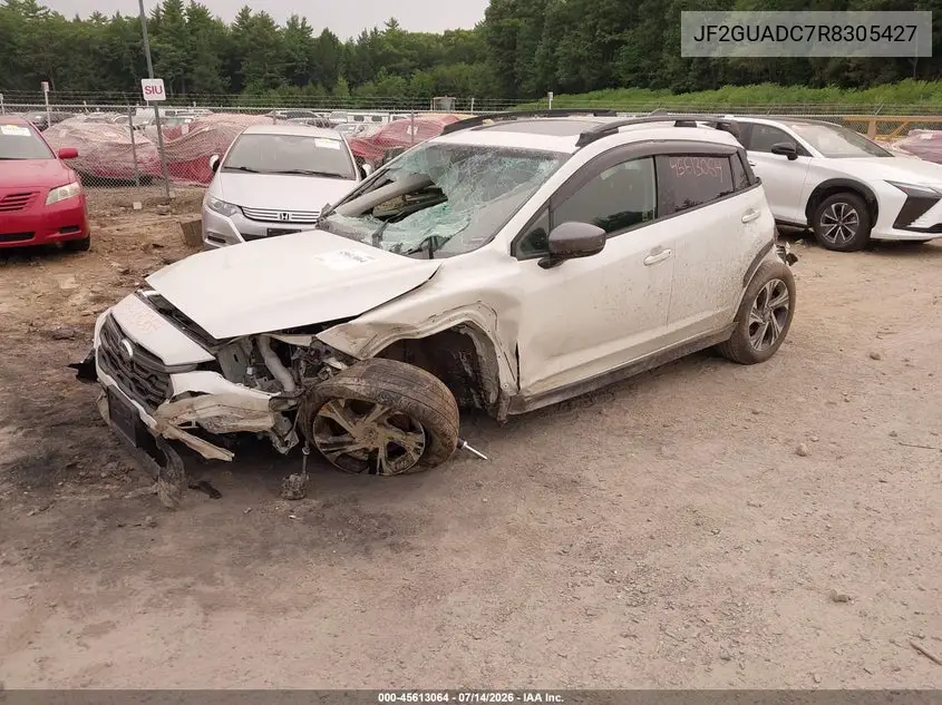 2024 Subaru Crosstrek Premium VIN: JF2GUADC7R8305427 Lot: 45613064