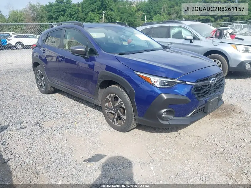 2024 Subaru Crosstrek Premium VIN: JF2GUADC2R8261157 Lot: 45614790