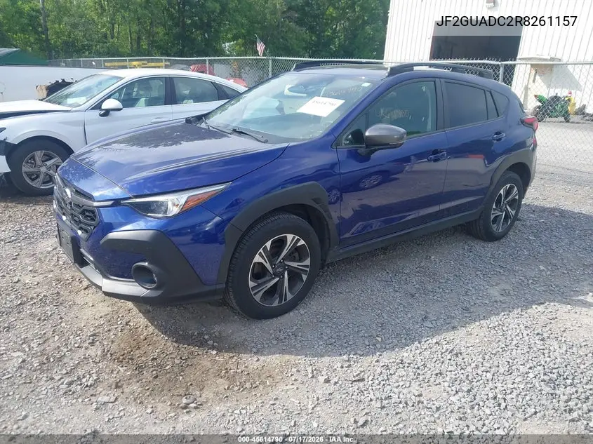 2024 Subaru Crosstrek Premium VIN: JF2GUADC2R8261157 Lot: 45614790