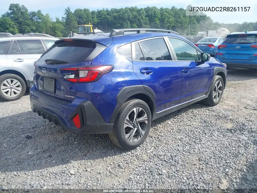 2024 Subaru Crosstrek Premium VIN: JF2GUADC2R8261157 Lot: 45614790