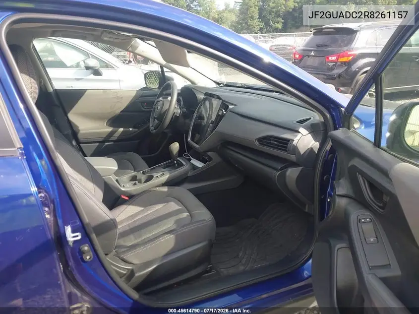 2024 Subaru Crosstrek Premium VIN: JF2GUADC2R8261157 Lot: 45614790