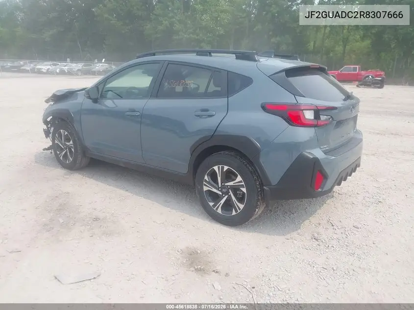 2024 Subaru Crosstrek Premium VIN: JF2GUADC2R8307666 Lot: 45618838