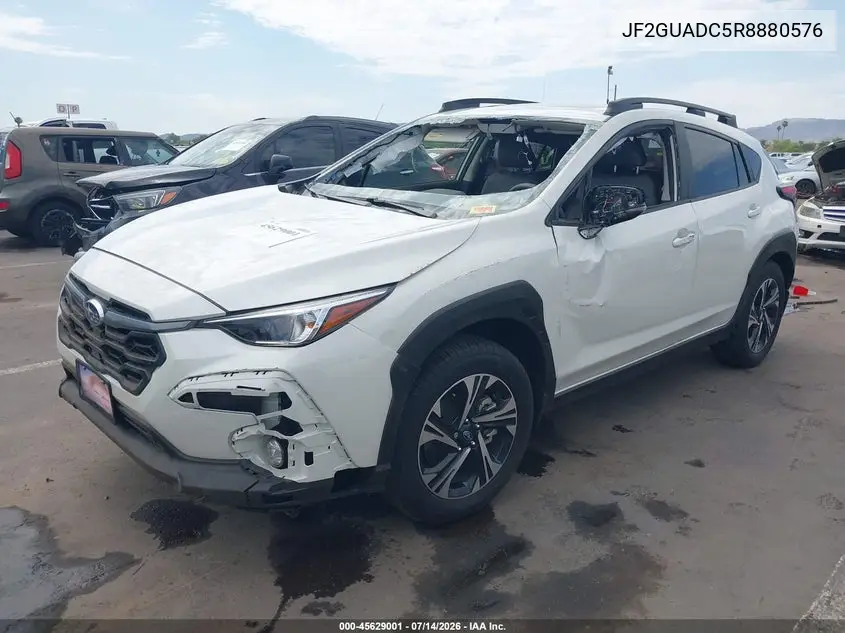 2024 Subaru Crosstrek Premium VIN: JF2GUADC5R8880576 Lot: 45629001
