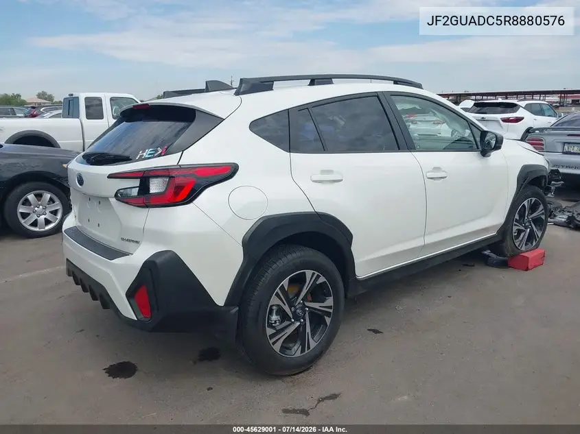 2024 Subaru Crosstrek Premium VIN: JF2GUADC5R8880576 Lot: 45629001