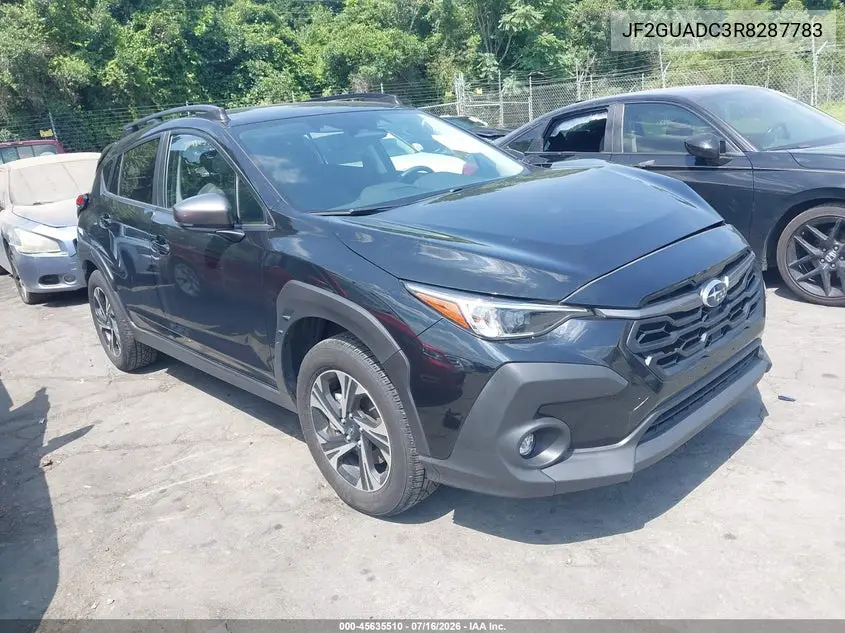 2024 Subaru Crosstrek Premium VIN: JF2GUADC3R8287783 Lot: 45635510