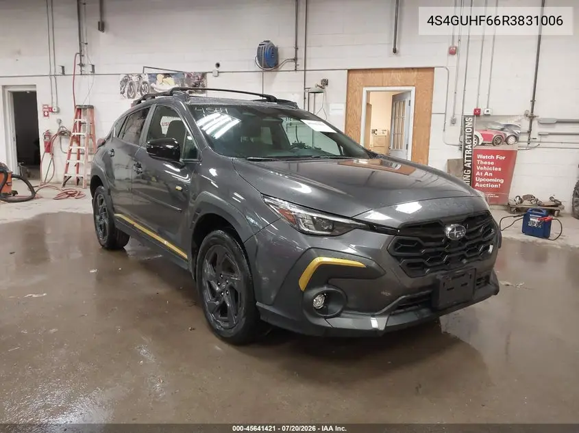 2024 Subaru Crosstrek Sport VIN: 4S4GUHF66R3831006 Lot: 45641421