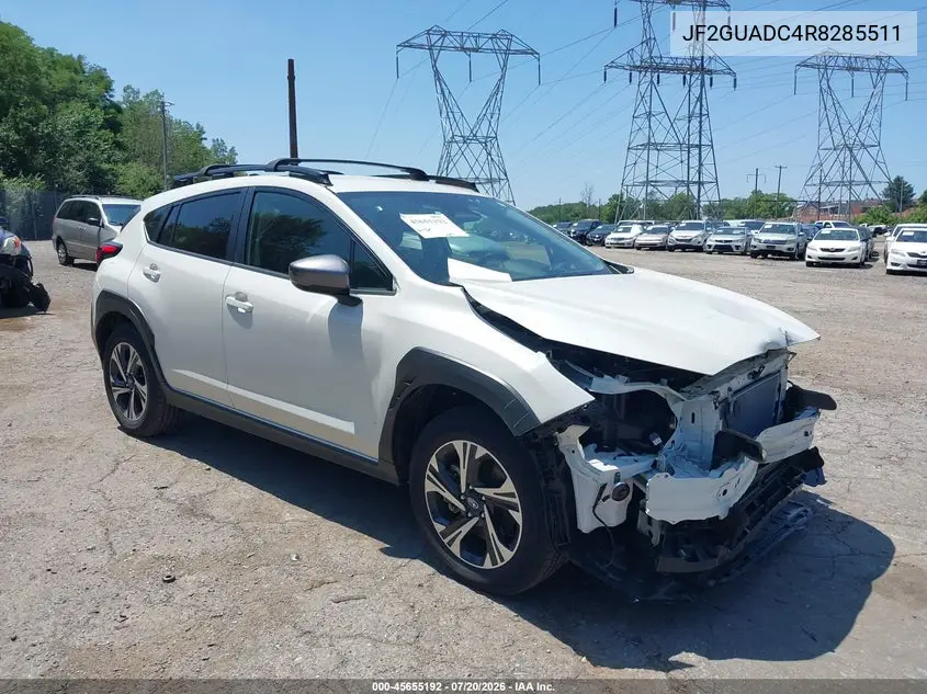 2024 Subaru Crosstrek Premium VIN: JF2GUADC4R8285511 Lot: 45655192
