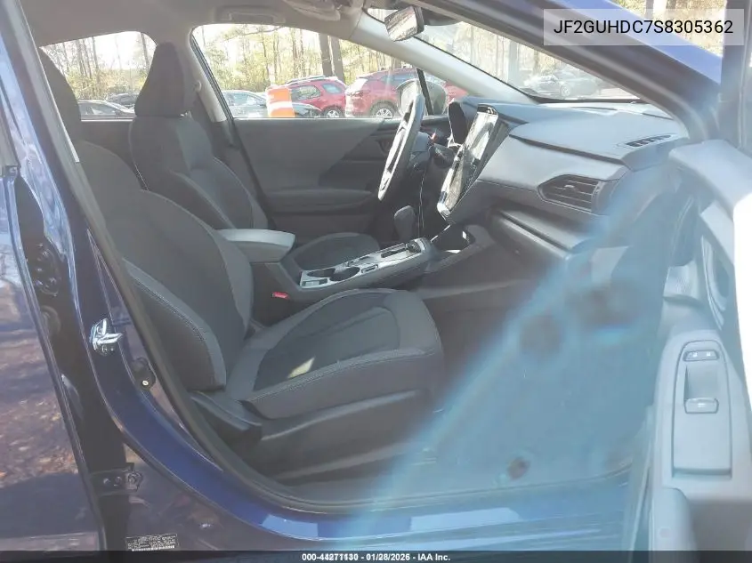 JF2GUHDC7S8305362 2025 Subaru Crosstrek Premium