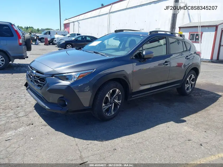 2025 Subaru Crosstrek Premium VIN: JF2GUHDC8S8345207 Lot: 45354821