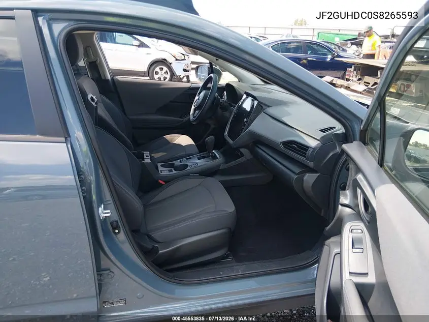 2025 Subaru Crosstrek Premium VIN: JF2GUHDC0S8265593 Lot: 45553835