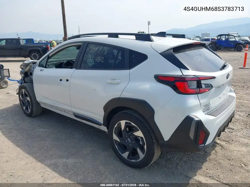 2025 Subaru Crosstrek Limited VIN: 4S4GUHM68S3783713 Lot: 45661142