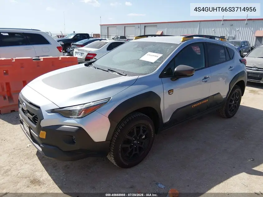 2025 Subaru Crosstrek Wilderness VIN: 4S4GUHT66S3714956 Lot: 45668988