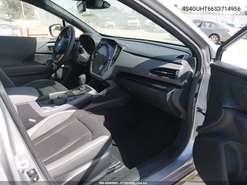 2025 Subaru Crosstrek Wilderness VIN: 4S4GUHT66S3714956 Lot: 45668988