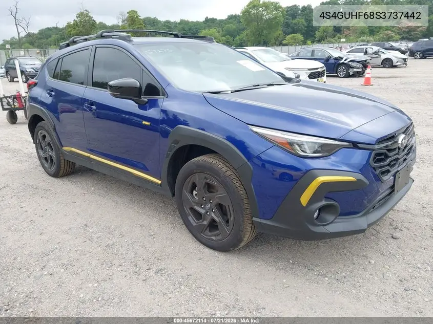 2025 Subaru Crosstrek Sport VIN: 4S4GUHF68S3737442 Lot: 45672114