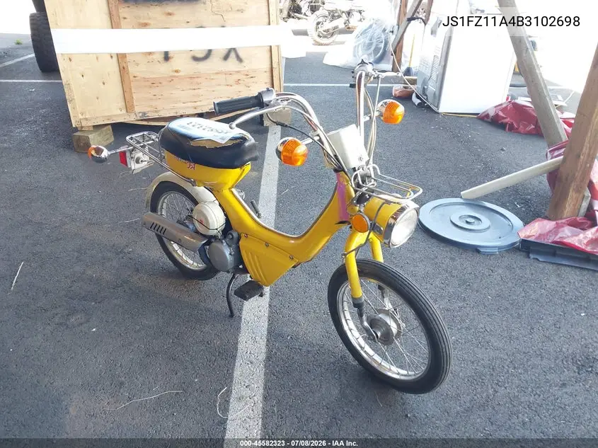 1981 Suzuki Fa50 Mzd VIN: JS1FZ11A4B3102698 Lot: 45582323