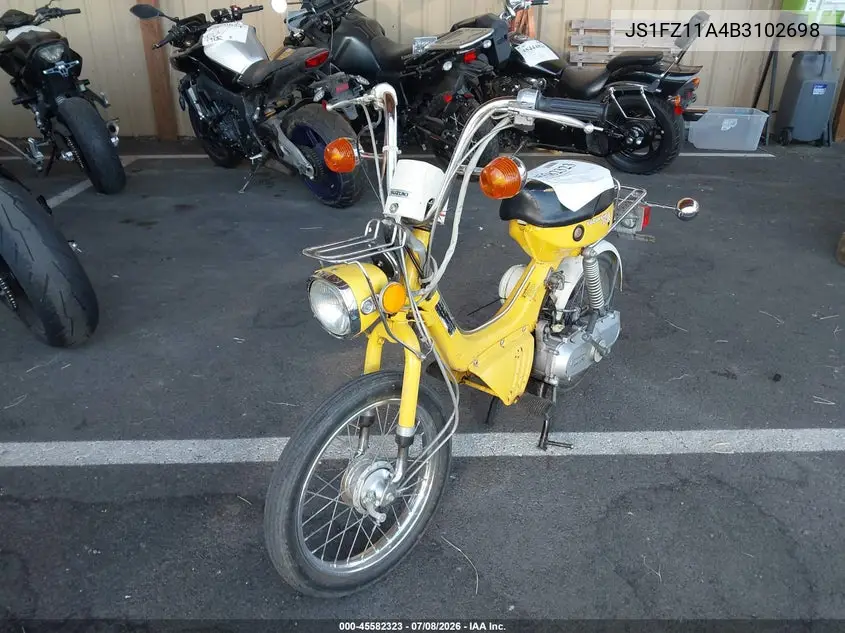 1981 Suzuki Fa50 Mzd VIN: JS1FZ11A4B3102698 Lot: 45582323