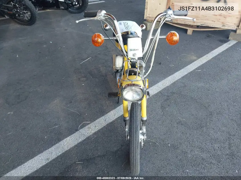 1981 Suzuki Fa50 Mzd VIN: JS1FZ11A4B3102698 Lot: 45582323