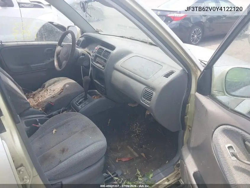 2000 Suzuki Vitara VIN: JF3TD62V0Y4122120 Lot: 45531337