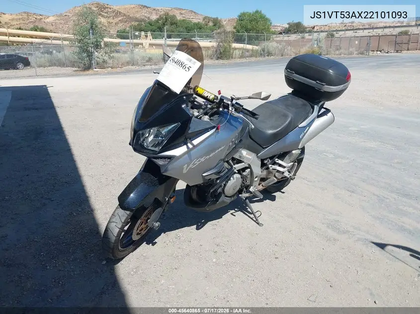2002 Suzuki Dl1000 VIN: JS1VT53AX22101093 Lot: 45640865