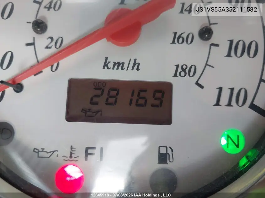2005 Suzuki C50 VIN: JS1VS55A352111582 Lot: 12645918