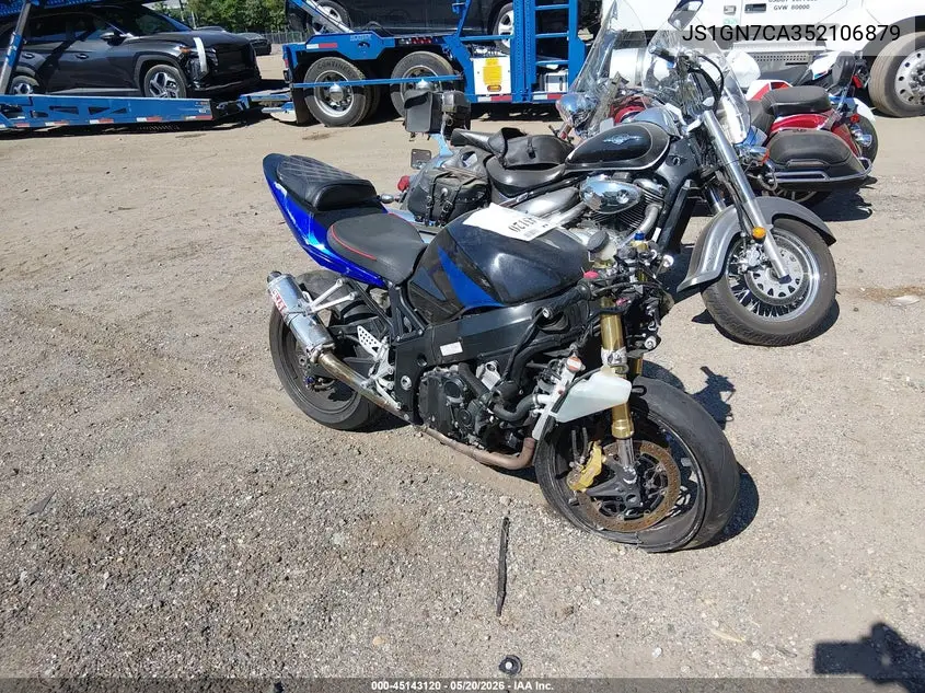 2005 Suzuki Gsx-R600 K VIN: JS1GN7CA352106879 Lot: 45143120