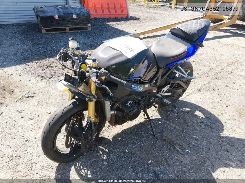 2005 Suzuki Gsx-R600 K VIN: JS1GN7CA352106879 Lot: 45143120