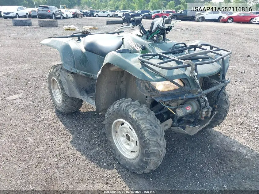 2005 Suzuki Lt-A700 Xk5 VIN: JSAAP41A552116816 Lot: 45613270