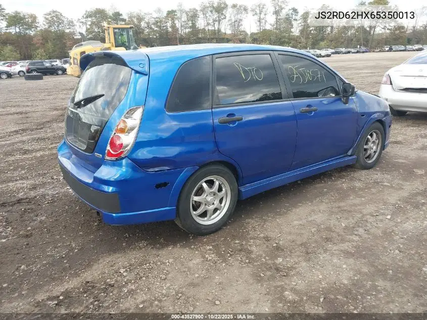 JS2RD62HX65350013 2006 Suzuki Aerio Sx Premium