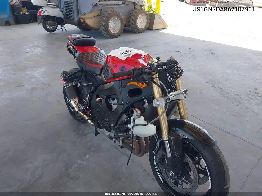 2006 Suzuki Gsx-R600 K6 VIN: JS1GN7DA862107901 Lot: 45445879