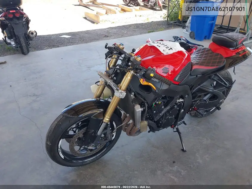 2006 Suzuki Gsx-R600 K6 VIN: JS1GN7DA862107901 Lot: 45445879