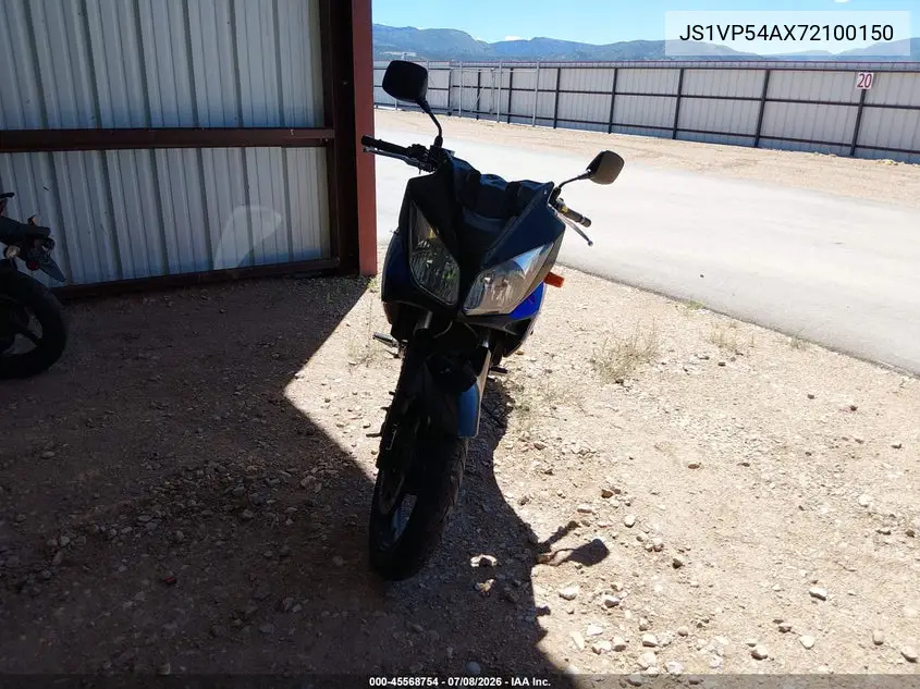2007 Suzuki Dl650 VIN: JS1VP54AX72100150 Lot: 45568754