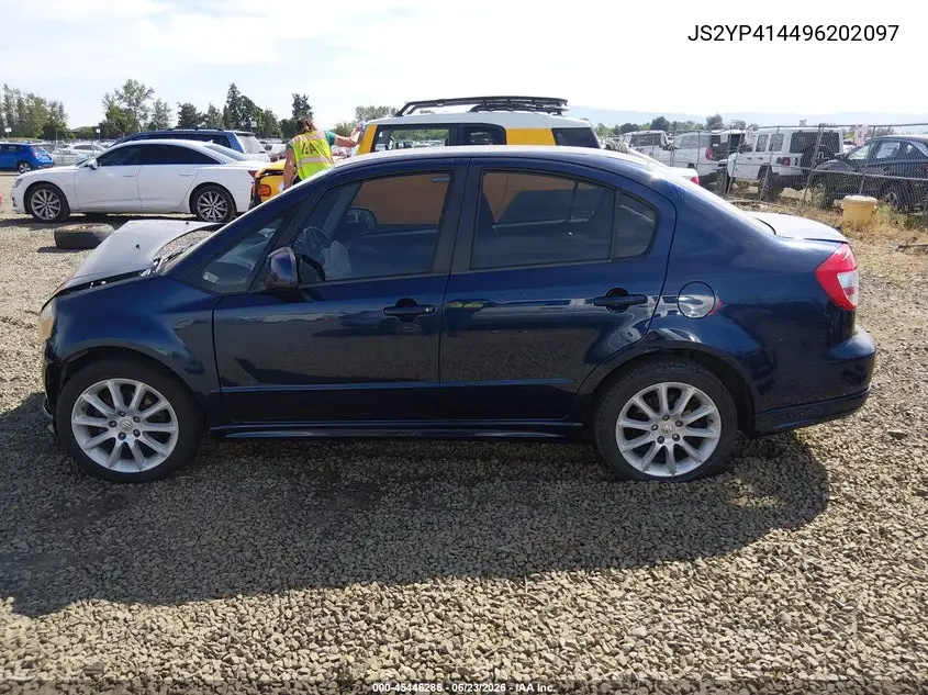 2009 Suzuki Sx4 Sport/Sport Technology VIN: JS2YC414496202097 Lot: 45446286