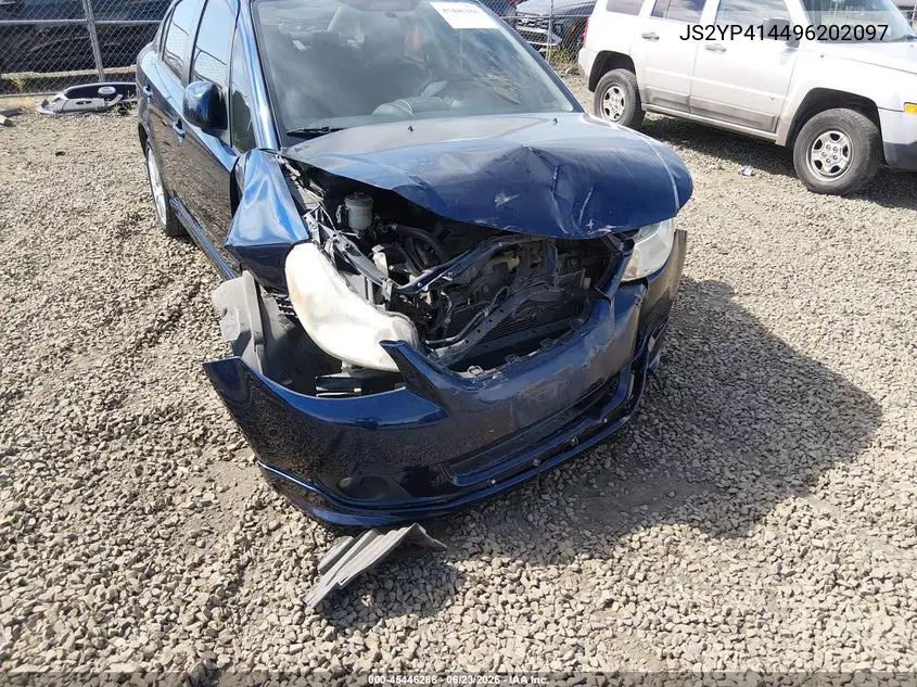 2009 Suzuki Sx4 Sport/Sport Technology VIN: JS2YC414496202097 Lot: 45446286