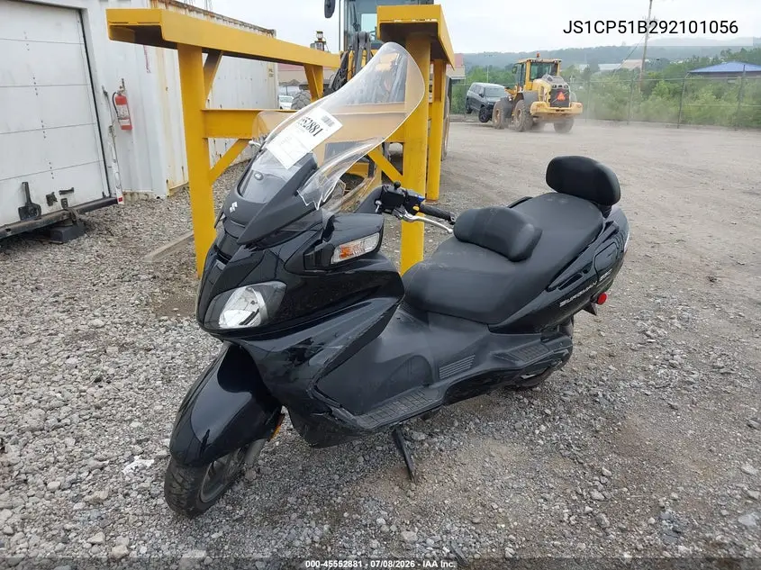 2009 Suzuki An650 A VIN: JS1CP51B292101056 Lot: 45552881