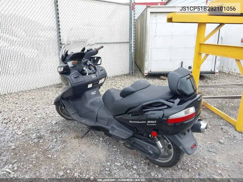 2009 Suzuki An650 A VIN: JS1CP51B292101056 Lot: 45552881