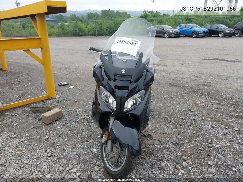 2009 Suzuki An650 A VIN: JS1CP51B292101056 Lot: 45552881
