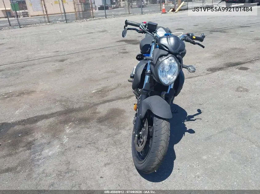 2009 Suzuki Sfv650 VIN: JS1VP55A992101484 Lot: 45585912