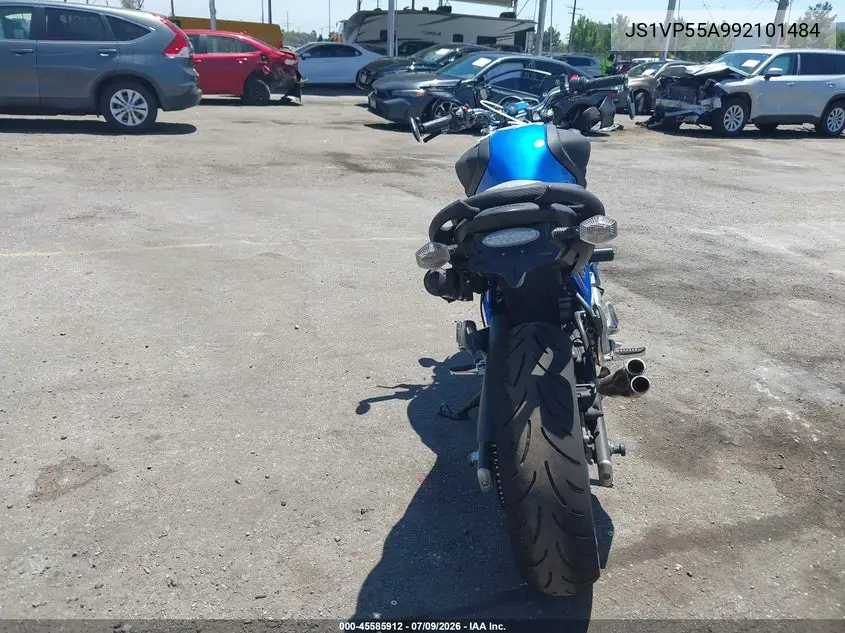 2009 Suzuki Sfv650 VIN: JS1VP55A992101484 Lot: 45585912