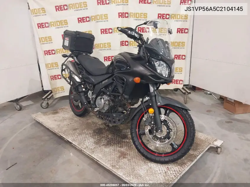 2012 Suzuki Dl650 A VIN: JS1VP56A5C2104145 Lot: 45286857