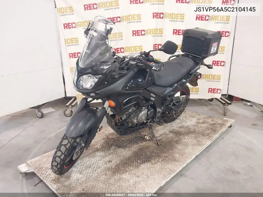 2012 Suzuki Dl650 A VIN: JS1VP56A5C2104145 Lot: 45286857