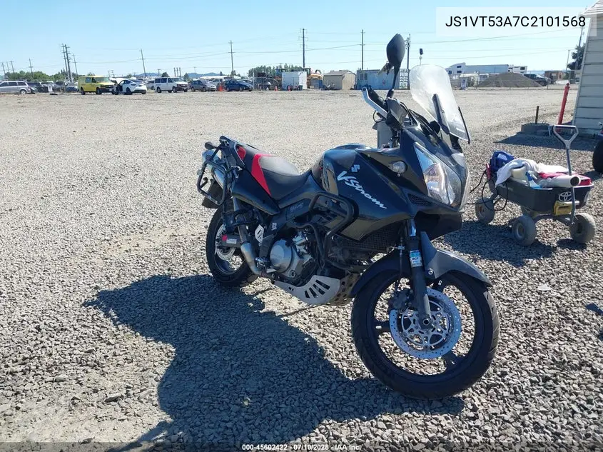 2012 Suzuki Dl1000 VIN: JS1VT53A7C2101568 Lot: 45602422