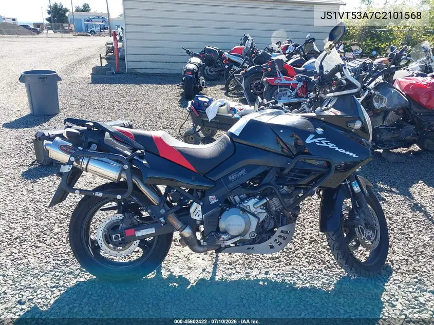 2012 Suzuki Dl1000 VIN: JS1VT53A7C2101568 Lot: 45602422