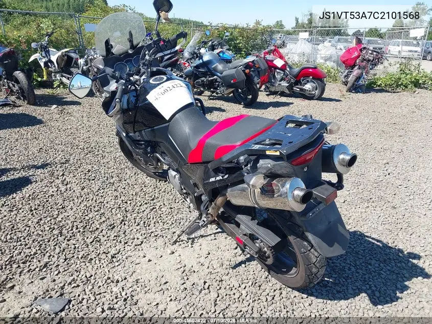 2012 Suzuki Dl1000 VIN: JS1VT53A7C2101568 Lot: 45602422