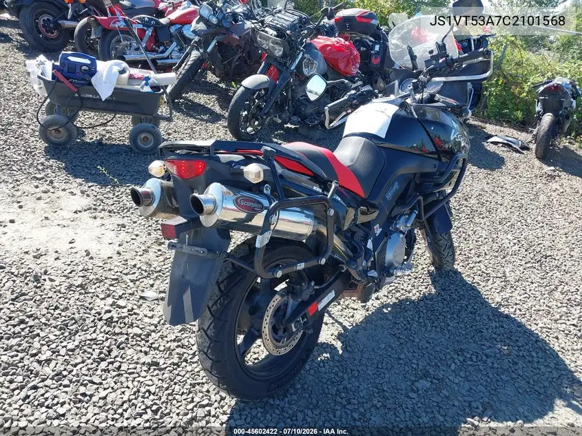 2012 Suzuki Dl1000 VIN: JS1VT53A7C2101568 Lot: 45602422