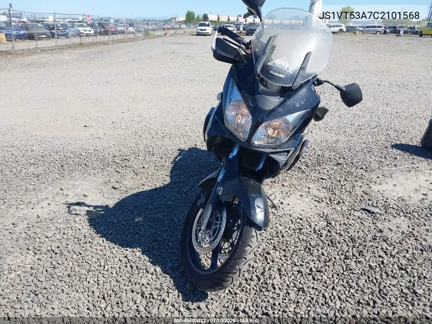 2012 Suzuki Dl1000 VIN: JS1VT53A7C2101568 Lot: 45602422