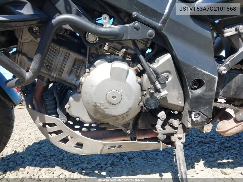2012 Suzuki Dl1000 VIN: JS1VT53A7C2101568 Lot: 45602422