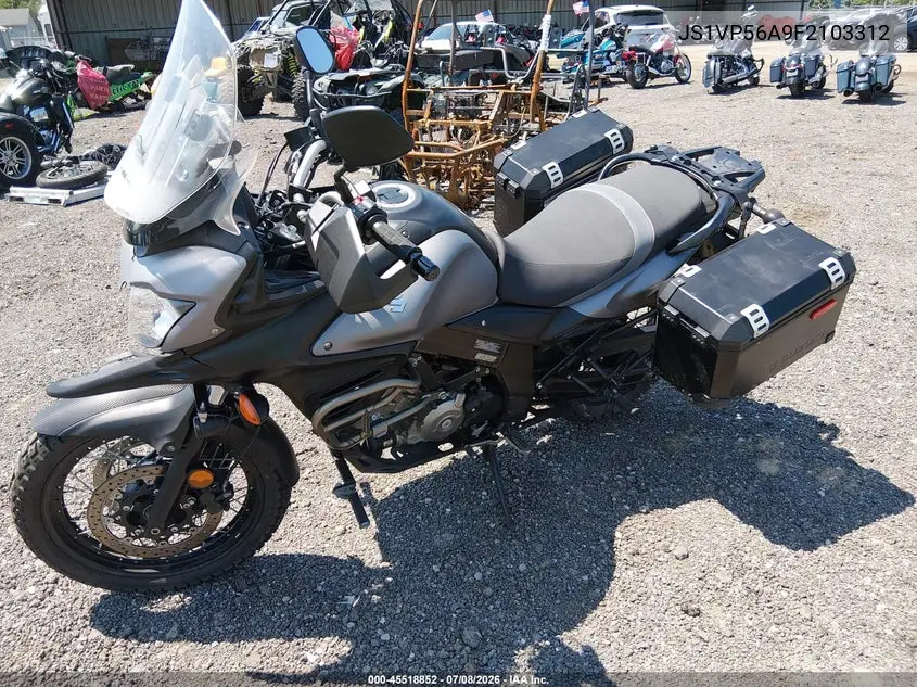2015 Suzuki Dl650 A VIN: JS1VP56A9F2103312 Lot: 45518852