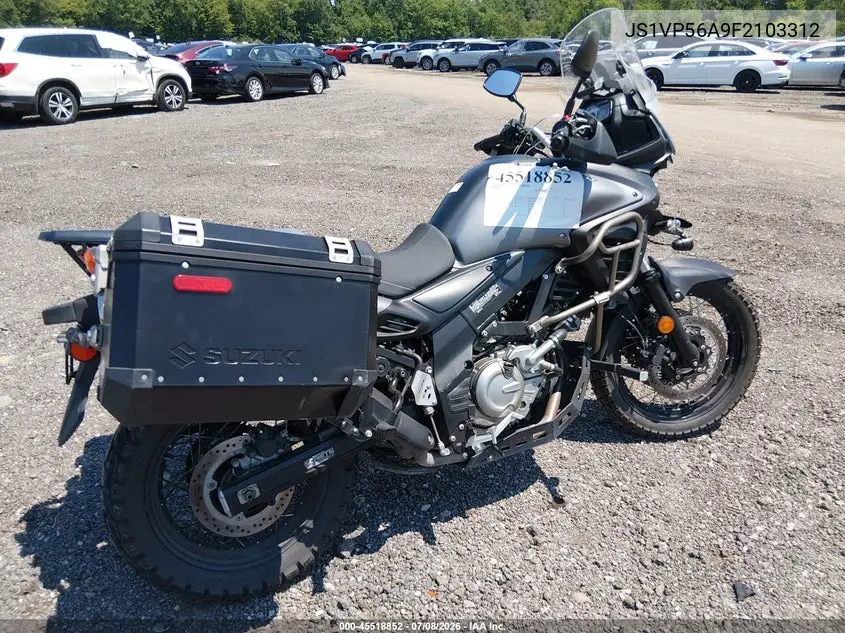 2015 Suzuki Dl650 A VIN: JS1VP56A9F2103312 Lot: 45518852