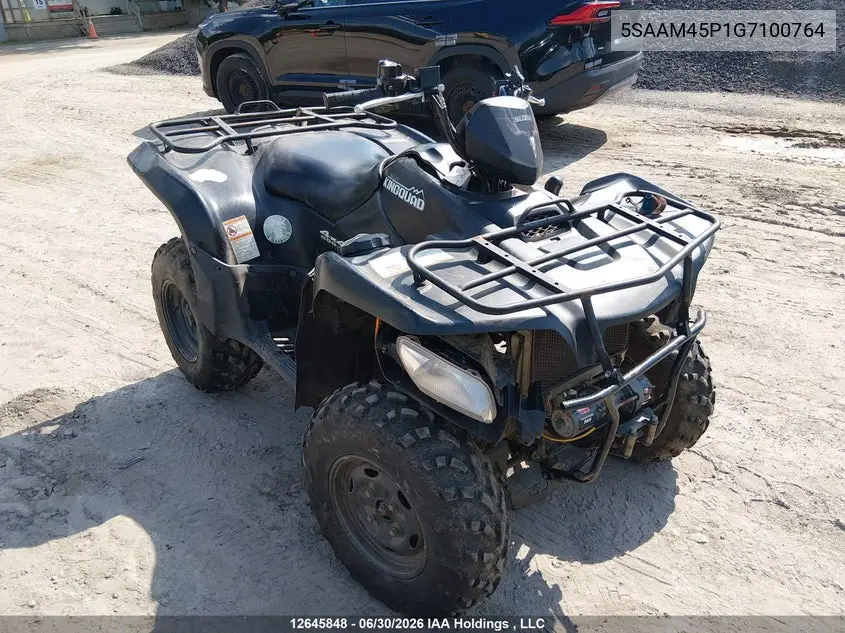 2016 Suzuki Lt-A500 Xp VIN: 5SAAM45P1G7100764 Lot: 12645848